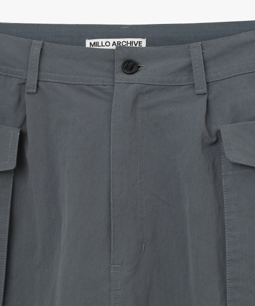 Millo Archive（ミロ アーカイブ）の「ノードハーフパンツ [ブルーグレー]（その他パンツ・メンズ・その他・LARGE/X-LARGE/MEDIUM）」の2枚目の写真