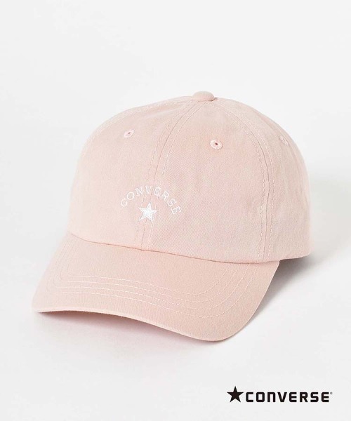 CONVERSE（コンバース）の「＜CONVERSE＞アーチロゴキャップ（キャップ・レディース・ピンク/ブラック/ミント・FREE）」の3枚目の写真