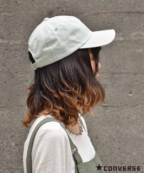 CONVERSE（コンバース）の「＜CONVERSE＞アーチロゴキャップ（キャップ・レディース・ピンク/ブラック/ミント・FREE）」の4枚目の写真