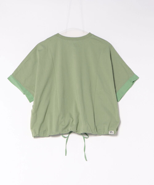 SUPER HAKKA（スーパーハッカ）の「「ムーミンやしき」プリント裾ドロストTシャツ（Tシャツ/カットソー・レディース・オフホワイト/ネイビー/ライトグリーン・FREE）」の19枚目の写真