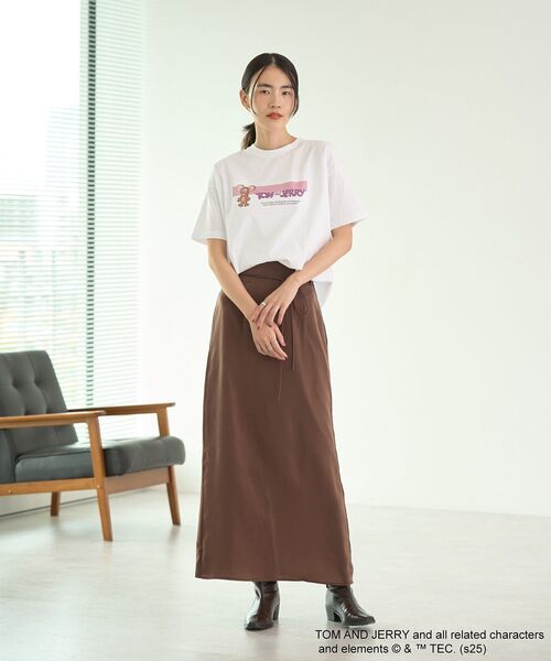 Tom&Jerry(トムアンドジェリー)の「ジェリー/T(Tシャツ/カットソー・レディース・ホワイト・FREE)」の16枚目の写真