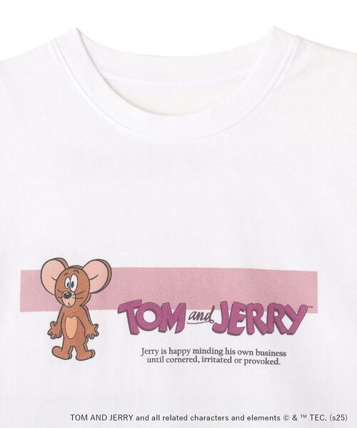 Tom&Jerry(トムアンドジェリー)の「ジェリー/T(Tシャツ/カットソー・レディース・ホワイト・FREE)」の9枚目の写真