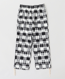 NOMARHYTHM TEXTILE / ノーマリズム テキスタイル Ikat Check Easy Pants