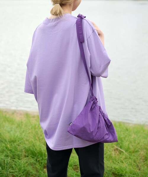 OUTDOOR PRODUCTS（アウトドアプロダクツ）の「COOLタッチWIDETEE（Tシャツ/カットソー・レディース・ホワイト/ネイビー/ラベンダー・FREE）」の12枚目の写真