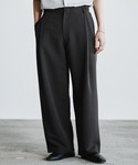 WYM LIDNM(ウィム バイ リドム)の「DOUBLE CLOTH DEEP TUCK SLACKS(スラックス・メンズ)」
