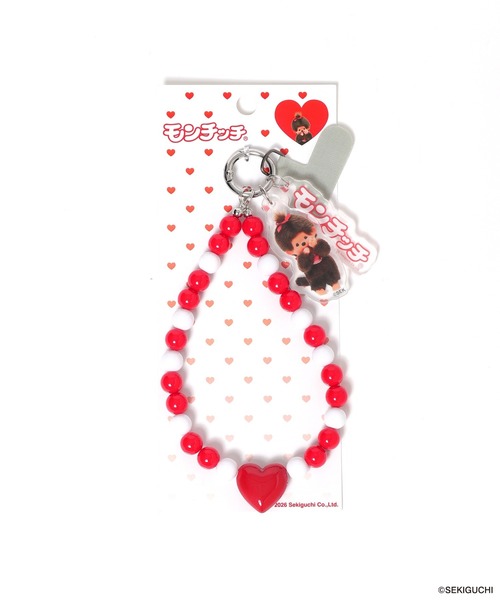 Heather（ヘザー）の「【モンチッチ×Heather】スマホチャーム　659566（スマホグッズ・レディース・レッド・ONE SIZE）」の10枚目の写真