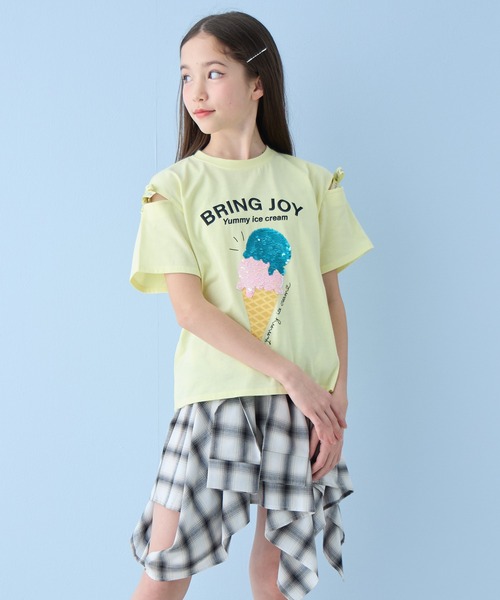  スパンコール Tシャツ 接触冷感 ミラクルスパンコール Tシャツ / ANY KIDS | ファッション