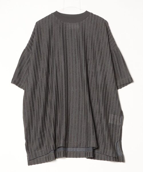VOAAOV(ヴォアーブ)の「【VOAAOV】RASCHEL LACE Big T-Shirt(Tシャツ/カットソー・メンズ・ネイビー/ホワイト/オリーブ/ブラック・FREE)」の10枚目の写真
