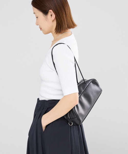 IENA（イエナ）の「PURE SUGAR/ピュア シュガー 別注TEE SHIRT Tシャツ RANI（Tシャツ/カットソー・レディース・ブラック系その他/ホワイト/パープル・FREE）」の2枚目の写真