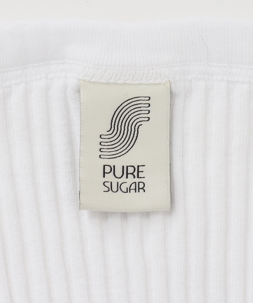 IENA（イエナ）の「PURE SUGAR/ピュア シュガー 別注TEE SHIRT Tシャツ RANI（Tシャツ/カットソー・レディース・ブラック系その他/ホワイト/パープル・FREE）」の12枚目の写真