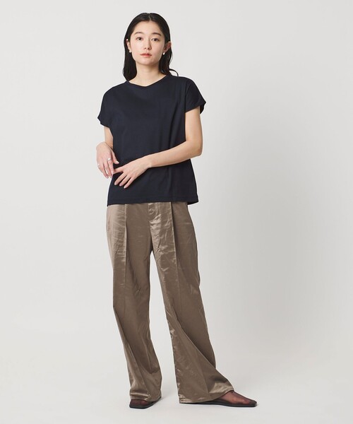 MARW UNITED ARROWS(マルゥ ユナイテッドアローズ)の「<MARW UNITED ARROWS>フレンチスリーブ Tシャツ 汗ジミ防止(Tシャツ/カットソー・レディース・ホワイト/ライトグレー/ネイビー/ブラック/グレー系/その他1・FREE)」の16枚目の写真
