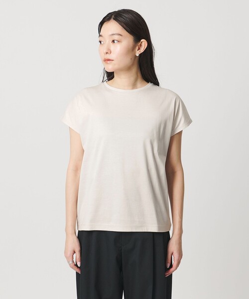 MARW UNITED ARROWS(マルゥ ユナイテッドアローズ)の「<MARW UNITED ARROWS>フレンチスリーブ Tシャツ 汗ジミ防止(Tシャツ/カットソー・レディース・ホワイト/ライトグレー/ネイビー/ブラック/グレー系/その他1・FREE)」の19枚目の写真