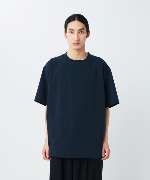 Snow Peak(スノーピーク)の「Snow Peak / Breathable Quick Dry T-Shirt クイックドライTシャツ(Tシャツ/カットソー・メンズ・ブラック/グレイッシュベージュ/ダークネイビー/アーミー・1/S/M/L/XL)」の4枚目の写真
