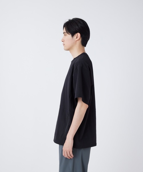 Snow Peak(スノーピーク)の「Snow Peak / Breathable Quick Dry T-Shirt クイックドライTシャツ(Tシャツ/カットソー・メンズ・ブラック/グレイッシュベージュ/ダークネイビー/アーミー・1/S/M/L/XL)」の13枚目の写真