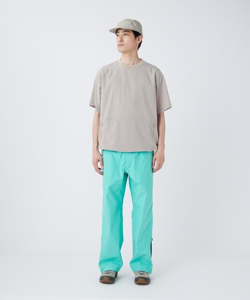 Snow Peak(スノーピーク)の「Snow Peak / Breathable Quick Dry T-Shirt クイックドライTシャツ(Tシャツ/カットソー・メンズ・ブラック/グレイッシュベージュ/ダークネイビー/アーミー・1/S/M/L/XL)」の6枚目の写真
