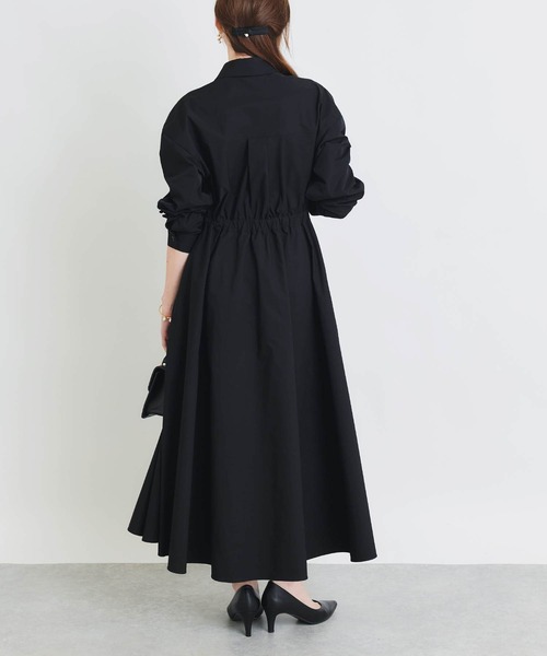 PICCIN（ピッチン）の「シャツワンピース（シャツワンピース・レディース・ブラック/サンドベージュ・M）」の16枚目の写真