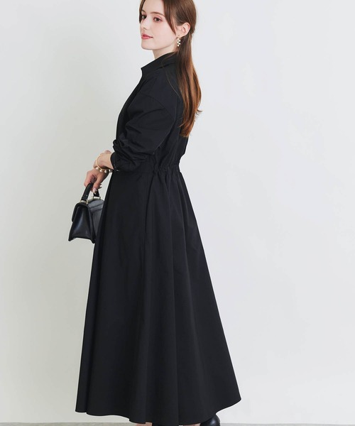 PICCIN（ピッチン）の「シャツワンピース（シャツワンピース・レディース・ブラック/サンドベージュ・M）」の12枚目の写真
