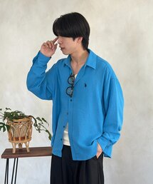 【U.S. POLO ASSN.】リネンライクシャツ