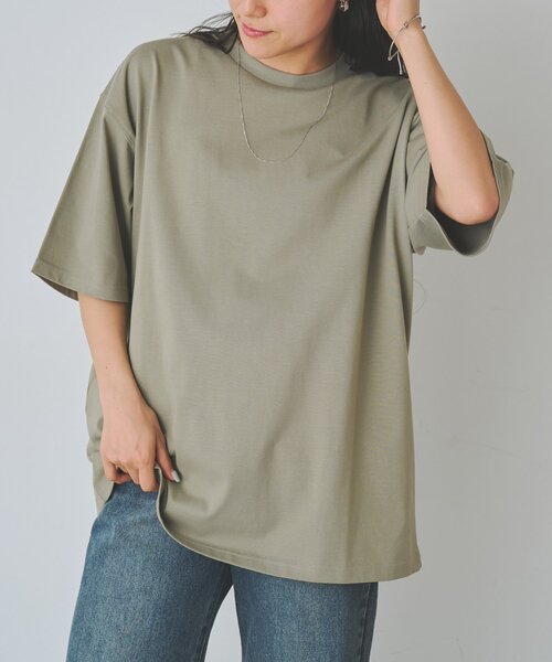 COLONY 2139(コロニートゥーワンスリーナイン)の「デオフォーム半袖Tシャツ(Tシャツ/カットソー・メンズ・ネイビー/ホワイト/カーキ/ブラック・MEDIUM/LARGE)」の1枚目の写真