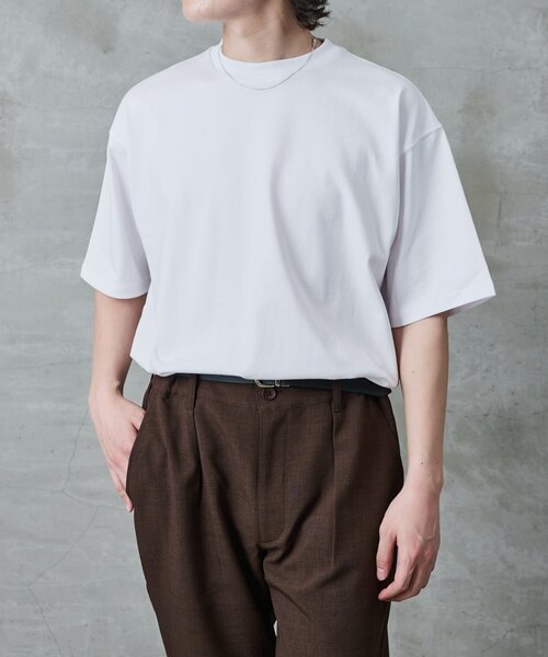 COLONY 2139(コロニートゥーワンスリーナイン)の「デオフォーム半袖Tシャツ(Tシャツ/カットソー・メンズ・ネイビー/ホワイト/カーキ/ブラック・MEDIUM/LARGE)」の21枚目の写真
