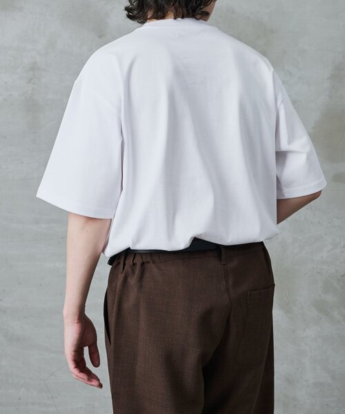 COLONY 2139(コロニートゥーワンスリーナイン)の「デオフォーム半袖Tシャツ(Tシャツ/カットソー・メンズ・ネイビー/ホワイト/カーキ/ブラック・MEDIUM/LARGE)」の22枚目の写真