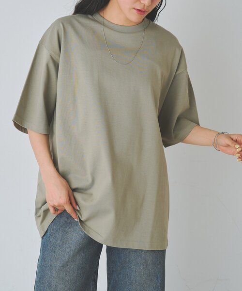 COLONY 2139(コロニートゥーワンスリーナイン)の「デオフォーム半袖Tシャツ(Tシャツ/カットソー・メンズ・ネイビー/ホワイト/カーキ/ブラック・MEDIUM/LARGE)」の15枚目の写真