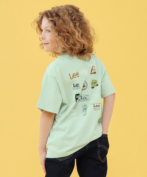 Lee(リー)の「【110-150cm】キッズ プリントTシャツ(Tシャツ/カットソー・キッズ・ホワイト/ブルー/イエロー/ブラック・120/130/140/150/110)」の3枚目の写真