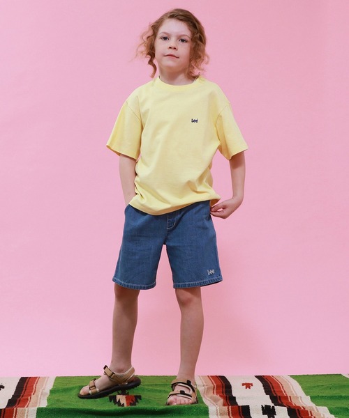Lee(リー)の「【110-150cm】キッズ プリントTシャツ(Tシャツ/カットソー・キッズ・ホワイト/ブルー/イエロー/ブラック・120/130/140/150/110)」の10枚目の写真