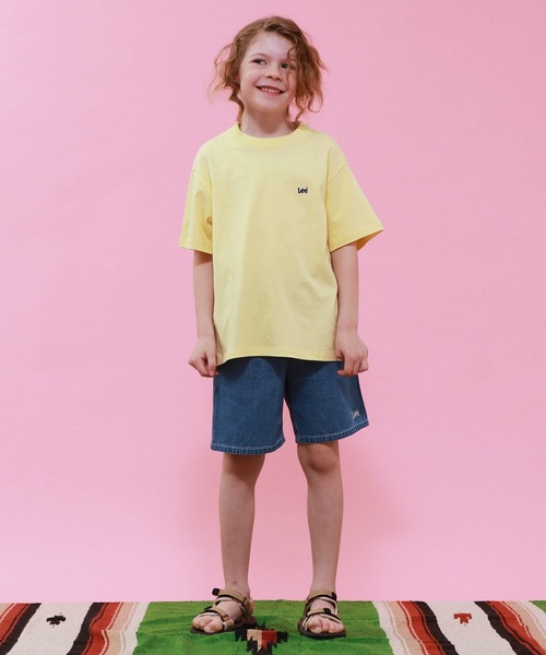 Lee(リー)の「【110-150cm】キッズ プリントTシャツ(Tシャツ/カットソー・キッズ・ホワイト/ブルー/イエロー/ブラック・120/130/140/150/110)」の11枚目の写真