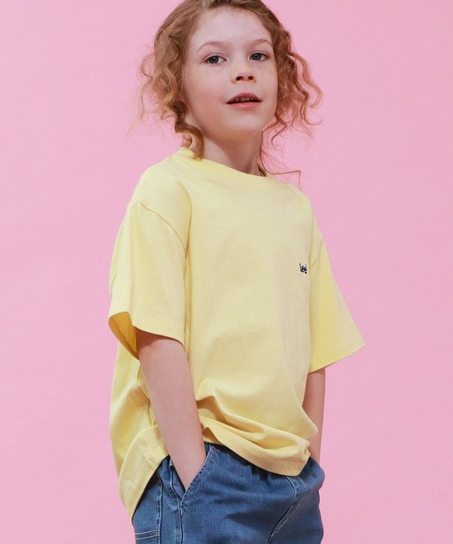 Lee(リー)の「【110-150cm】キッズ プリントTシャツ(Tシャツ/カットソー・キッズ・ホワイト/ブルー/イエロー/ブラック・120/130/140/150/110)」の7枚目の写真