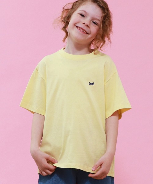 Lee(リー)の「【110-150cm】キッズ プリントTシャツ(Tシャツ/カットソー・キッズ・ホワイト/ブルー/イエロー/ブラック・120/130/140/150/110)」の8枚目の写真