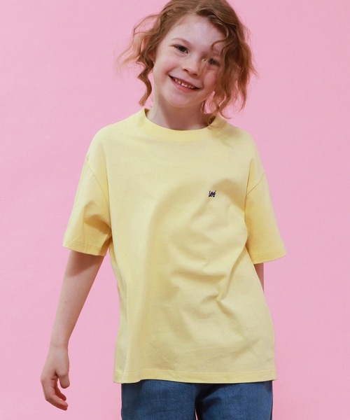 Lee(リー)の「【110-150cm】キッズ プリントTシャツ(Tシャツ/カットソー・キッズ・ホワイト/ブルー/イエロー/ブラック・120/130/140/150/110)」の9枚目の写真