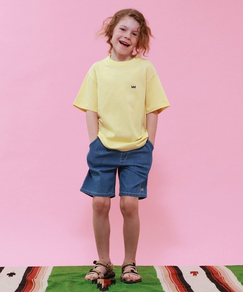 Lee(リー)の「【110-150cm】キッズ プリントTシャツ(Tシャツ/カットソー・キッズ・ホワイト/ブルー/イエロー/ブラック・120/130/140/150/110)」の12枚目の写真
