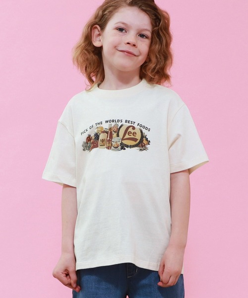 Lee(リー)の「【110-150cm】キッズ プリントTシャツ(Tシャツ/カットソー・キッズ・ホワイト/ブルー/イエロー/ブラック・120/130/140/150/110)」の13枚目の写真