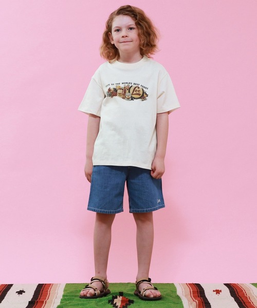 Lee(リー)の「【110-150cm】キッズ プリントTシャツ(Tシャツ/カットソー・キッズ・ホワイト/ブルー/イエロー/ブラック・120/130/140/150/110)」の20枚目の写真