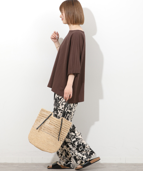 JOURNAL STANDARD relume(ジャーナルスタンダード レリューム)の「ナチュラルスムースプルオーバー(シャツ/ブラウス・レディース・ブラック/ブラウン/ホワイト・FREE)」の19枚目の写真