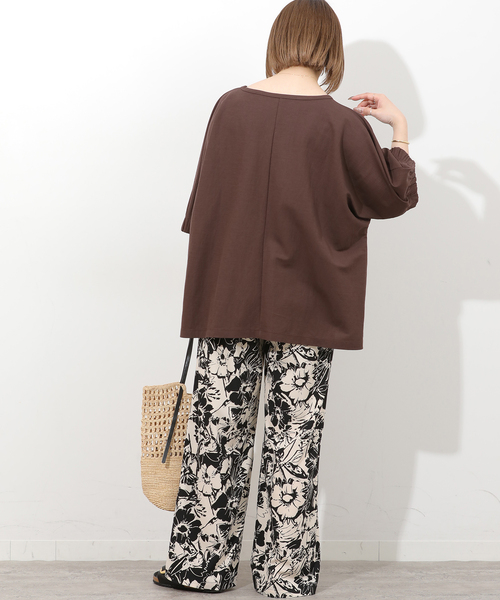 JOURNAL STANDARD relume(ジャーナルスタンダード レリューム)の「ナチュラルスムースプルオーバー(シャツ/ブラウス・レディース・ブラック/ブラウン/ホワイト・FREE)」の20枚目の写真