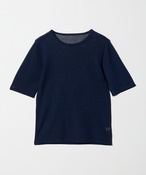 MARW UNITED ARROWS(マルゥ ユナイテッドアローズ)の「<MARW UNITED ARROWS>5分袖 シアー ニット(ニット/セーター・レディース・ブラック/ネイビー/ライトグレー・FREE)」の20枚目の写真