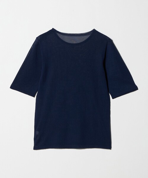 MARW UNITED ARROWS(マルゥ ユナイテッドアローズ)の「<MARW UNITED ARROWS>5分袖 シアー ニット(ニット/セーター・レディース・ブラック/ネイビー/ライトグレー・FREE)」の21枚目の写真
