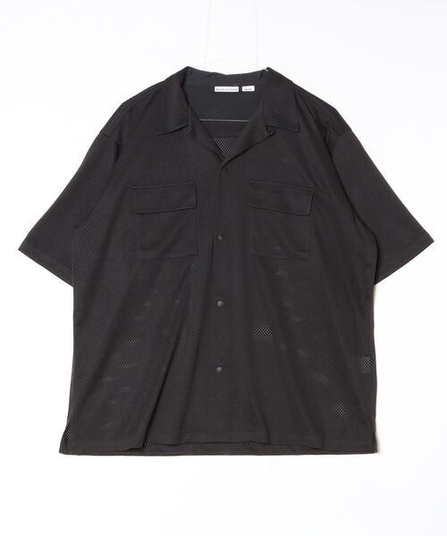 BURLAP OUTFITTER(バーラップアウトフィッター)の「BURLAP OUTFITTER 【バーラップアウトフィッター】- MESH CAMP SHIRT(シャツ/ブラウス・メンズ・バーガンディー/ブラック・X-LARGE/LARGE/MEDIUM)」の6枚目の写真