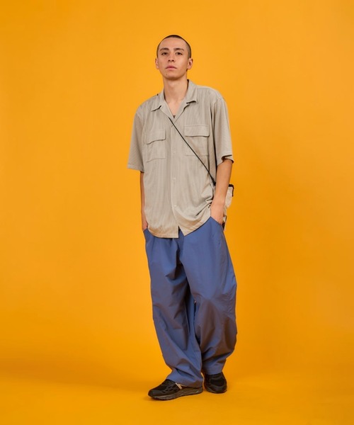 BURLAP OUTFITTER(バーラップアウトフィッター)の「MESH CAMP SHIRT / メッシュ キャンプ シャツ(シャツ/ブラウス・メンズ・バーガンディー/ブラック/アッシュグレー・X-LARGE/LARGE/MEDIUM/SMALL)」の9枚目の写真
