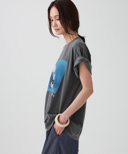 jj mercer（ジェイジェイマーサー）の「【J.J. Mercer×VEIN×BABYLONE】FLOWER PHOTO T（Tシャツ/カットソー・レディース・チャコール・フリー）」の17枚目の写真