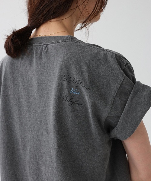 jj mercer（ジェイジェイマーサー）の「【J.J. Mercer×VEIN×BABYLONE】FLOWER PHOTO T（Tシャツ/カットソー・レディース・チャコール・フリー）」の19枚目の写真