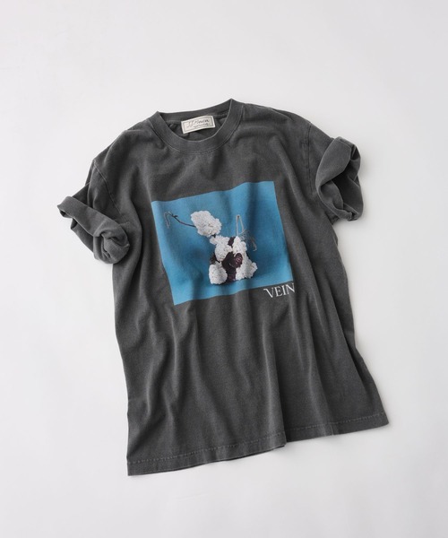 jj mercer(ジェイジェイマーサー)の「【J.J. Mercer×VEIN×BABYLONE】FLOWER PHOTO T(Tシャツ/カットソー・レディース・チャコール・フリー)」の20枚目の写真