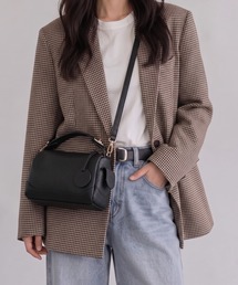【高見えレザータッチ新色登場】2WAYショルダーバッグ<動画あり>