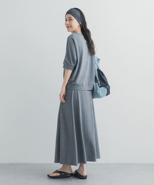 URBAN RESEARCH DOORS（アーバンリサーチドアーズ）の「モダールコットン裏毛ドルマンプルオーバー（Tシャツ/カットソー・レディース・グレー系その他/ホワイト系その他/ブラック・FREE）」の20枚目の写真
