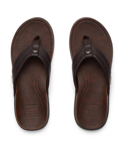 REEF(リーフ)の「REEF メンズ LEATHER OFFSHORE ビーチサンダル 【2026年春夏モデル】/リーフレザーサンダル(サンダル・メンズ・ダークブラウン・28cm/27cm/26cm)」の5枚目の写真