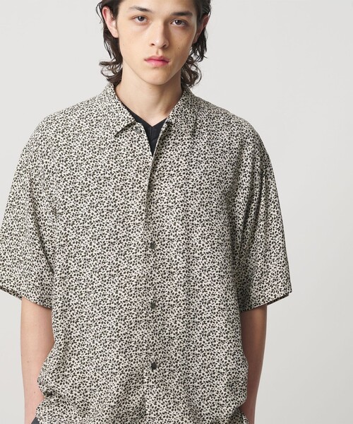 MONKEY TIME(モンキータイム)の「<LIBERTY FABLICS>グレンジェイド シャツ(シャツ/ブラウス・メンズ・ベージュ/ダークグレー・L/M/S/XL)」の12枚目の写真