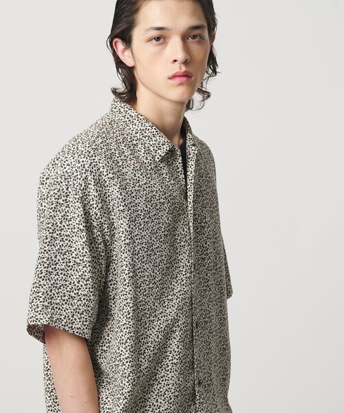 MONKEY TIME(モンキータイム)の「<LIBERTY FABLICS>グレンジェイド シャツ(シャツ/ブラウス・メンズ・ベージュ/ダークグレー・L/M/S/XL)」の13枚目の写真