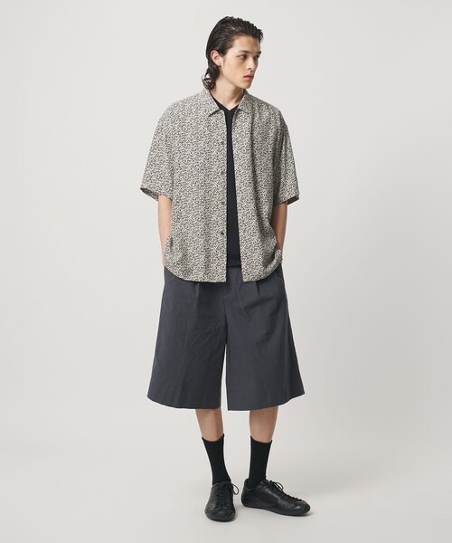 MONKEY TIME(モンキータイム)の「<LIBERTY FABLICS>グレンジェイド シャツ(シャツ/ブラウス・メンズ・ベージュ/ダークグレー・L/M/S/XL)」の17枚目の写真